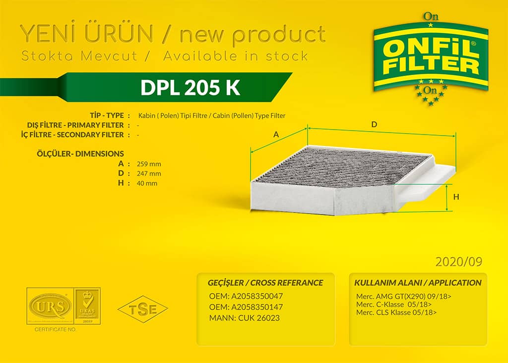 DPL 205 K copy Onfiltre DPL-205-K copy